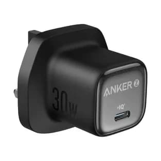 Anker Zolo 30W Fast Charger | PD 3.0 Power Delivery | USB-C Port | UK Plug | Compatible with Smartphones & Tablets | A2698K11 - Black