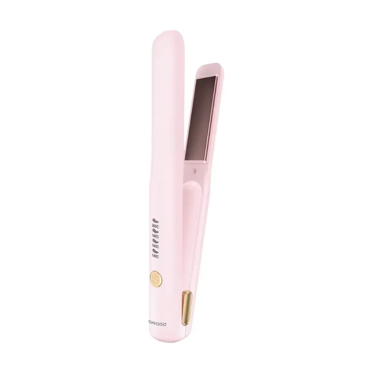 Porodo Lifestyle 2600mAh Portable Handheld Hair Straightener - Pink