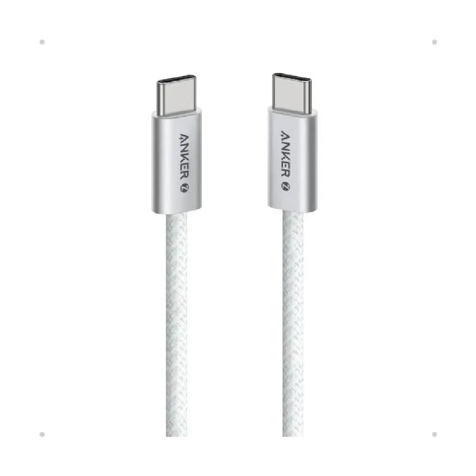 Anker A8060H21 USB-C to USB-C CABLE, 1M,240W White
