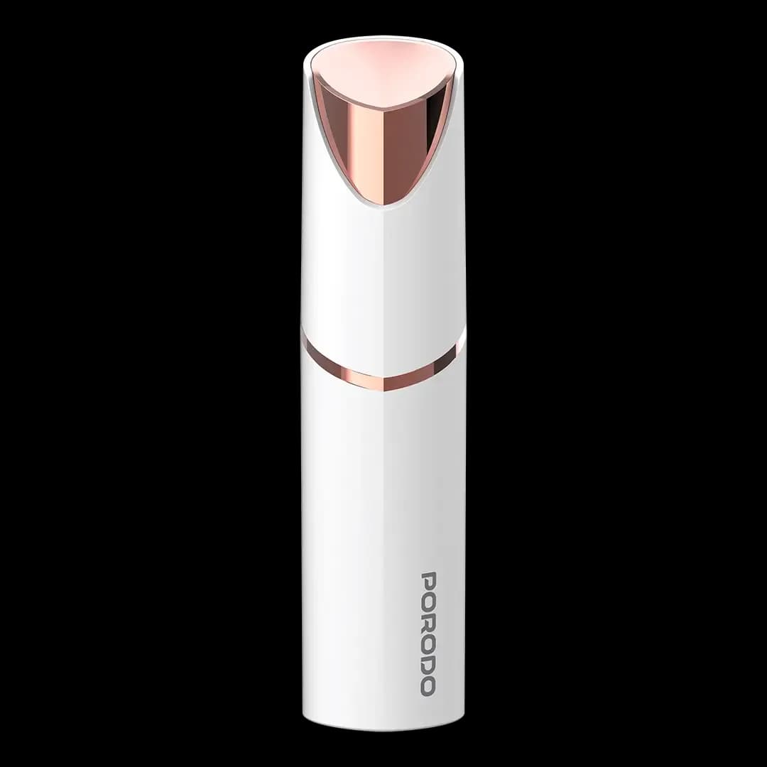 Porodo 2-in-1 Rechargeable 180mAh Face Shaver and Eyebrow Trimmer - Pink