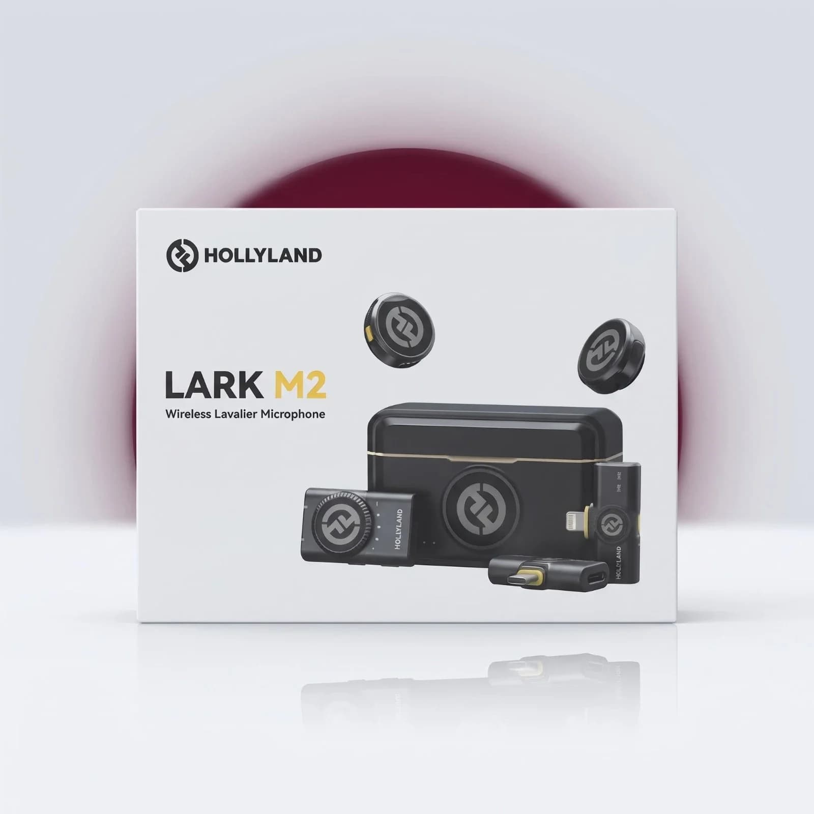 Hollyland Lark M2S Ultimate Combo Wireless Microphone - Black