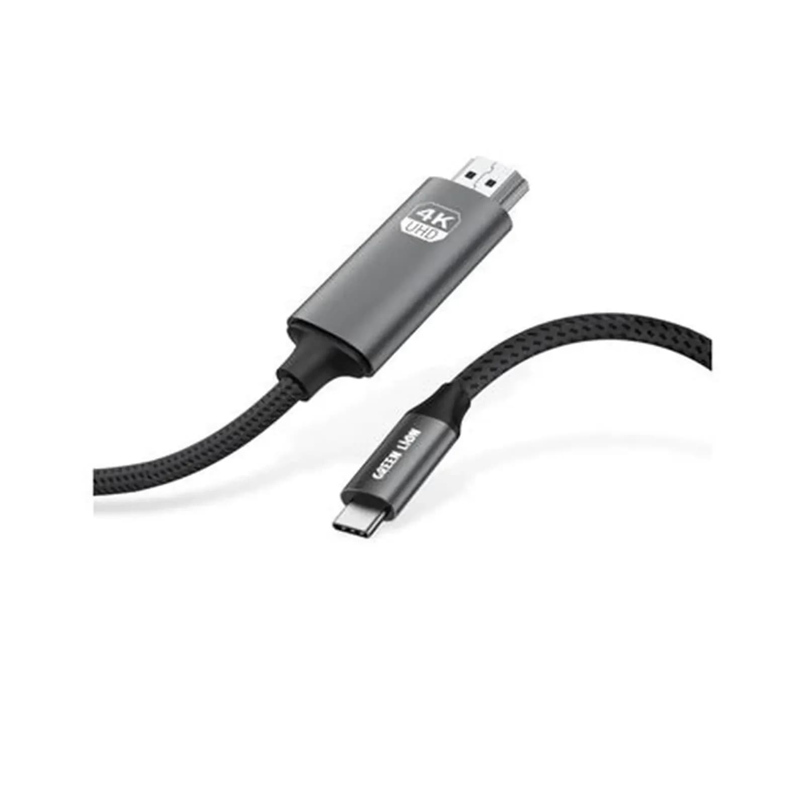 Green Lion 4K USB-C To HDMI Cable - Black