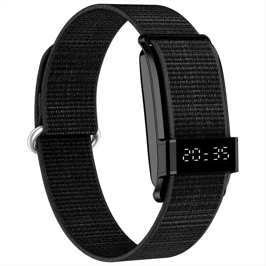Porodo Smart Bracelet Fitness Tracker with Display App - Black