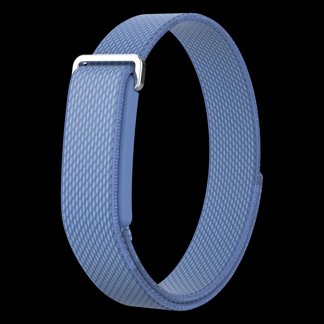 Porodo Screenless Nylon Fitband with 30 days Working time - Blue