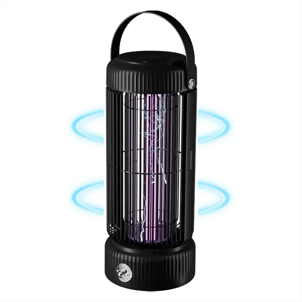 Porodo Lifestyle Electric Insect Killer Lamp 2000mAh USB-C - Black